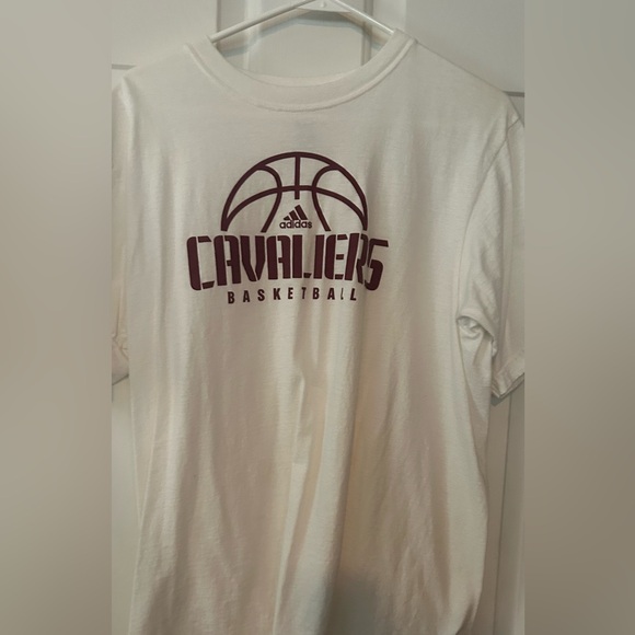 White t shirt. Adidas. Cleve Cavaliers. - Picture 1 of 2